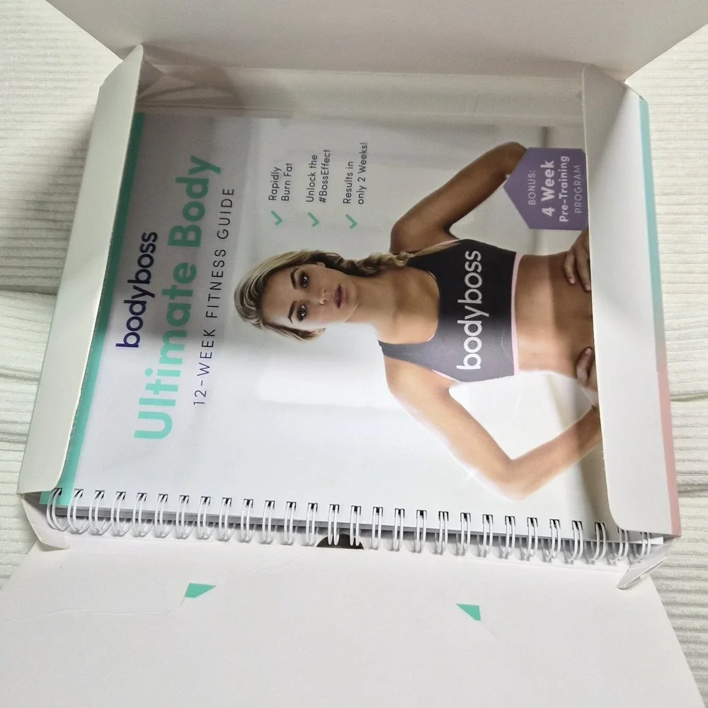 Body Boss Ultimate Body 12 Week Fitness‎ Guide BodyBoss Spiral PB VERY GOOD!